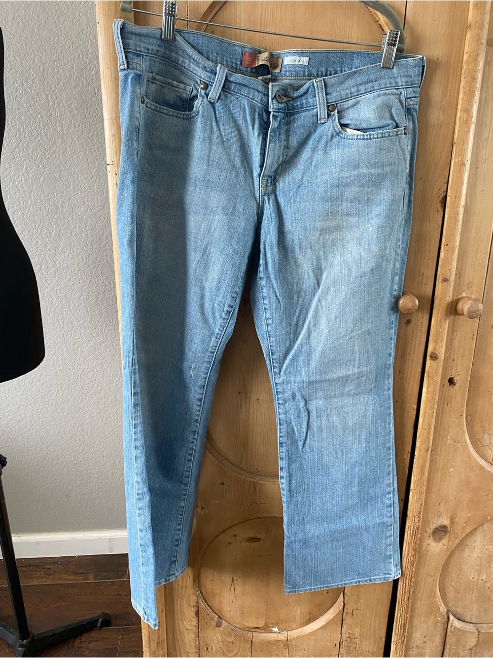 Old Navy Light Blue Straight-Leg Women's Jeans